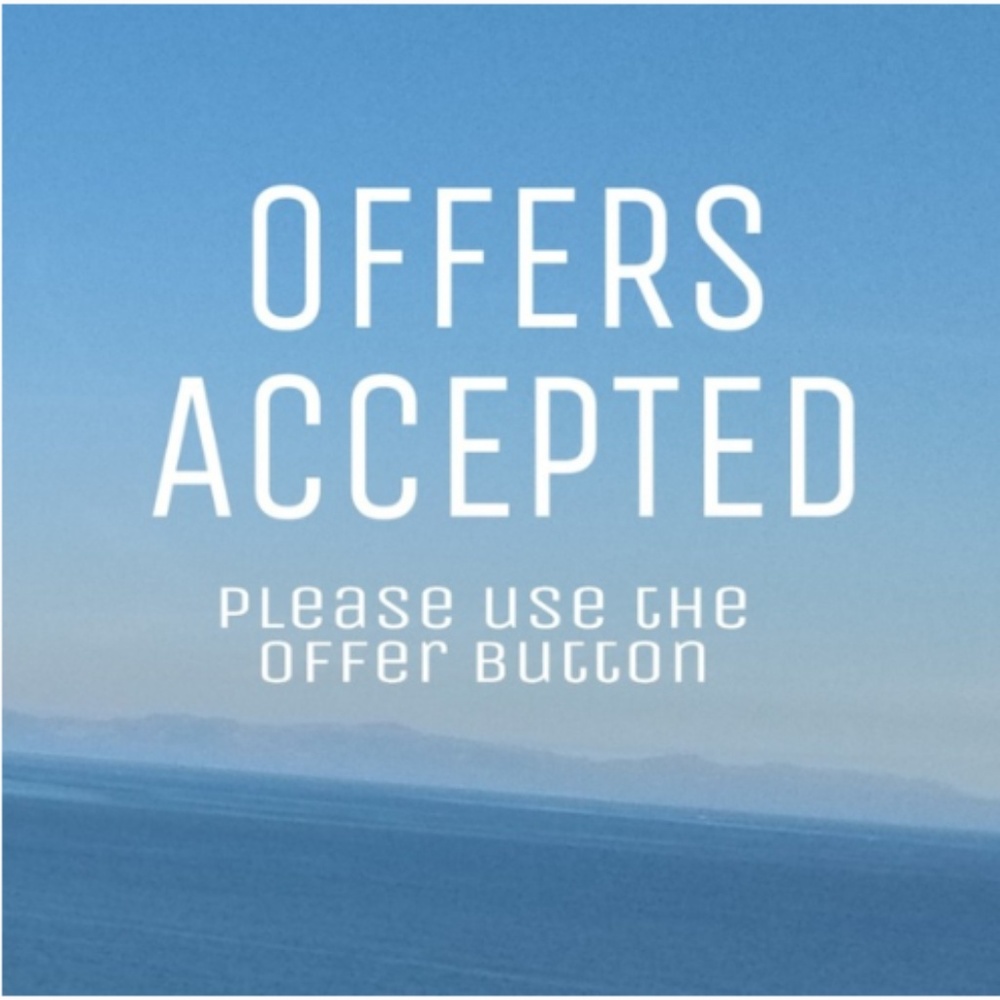 Accepting offers...just press the "offer" button